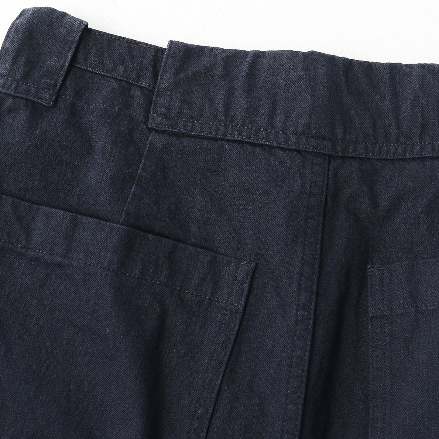 YARN DYE COTTON TWILL SKIRT