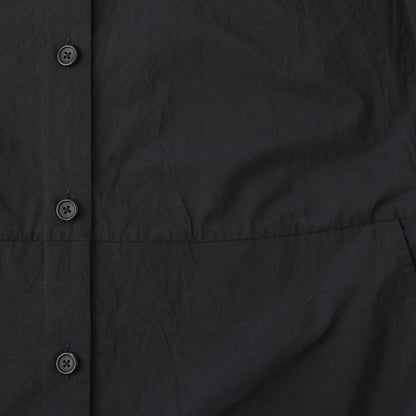 MATT COTTON SILK POPLIN DRESS