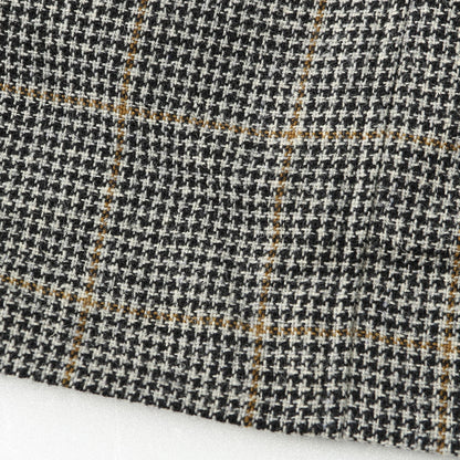 WINDOW PANE CHECK WOOL BLOUSON
