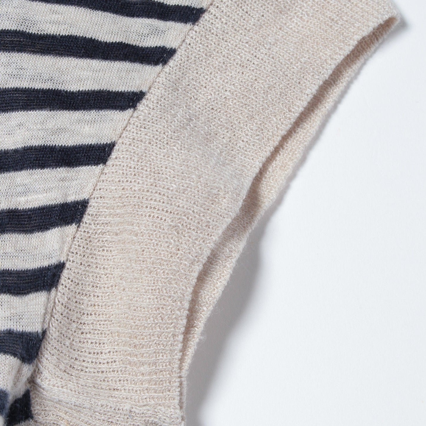 LINEN STRIPE JERSEY