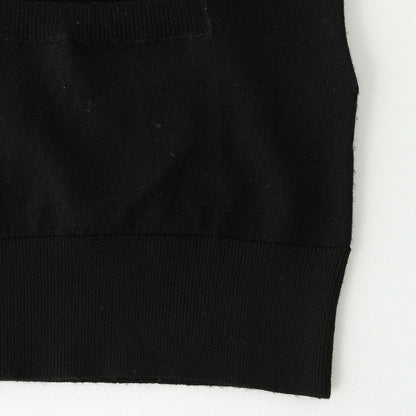 POLO COLLAR CARDIGAN KNIT