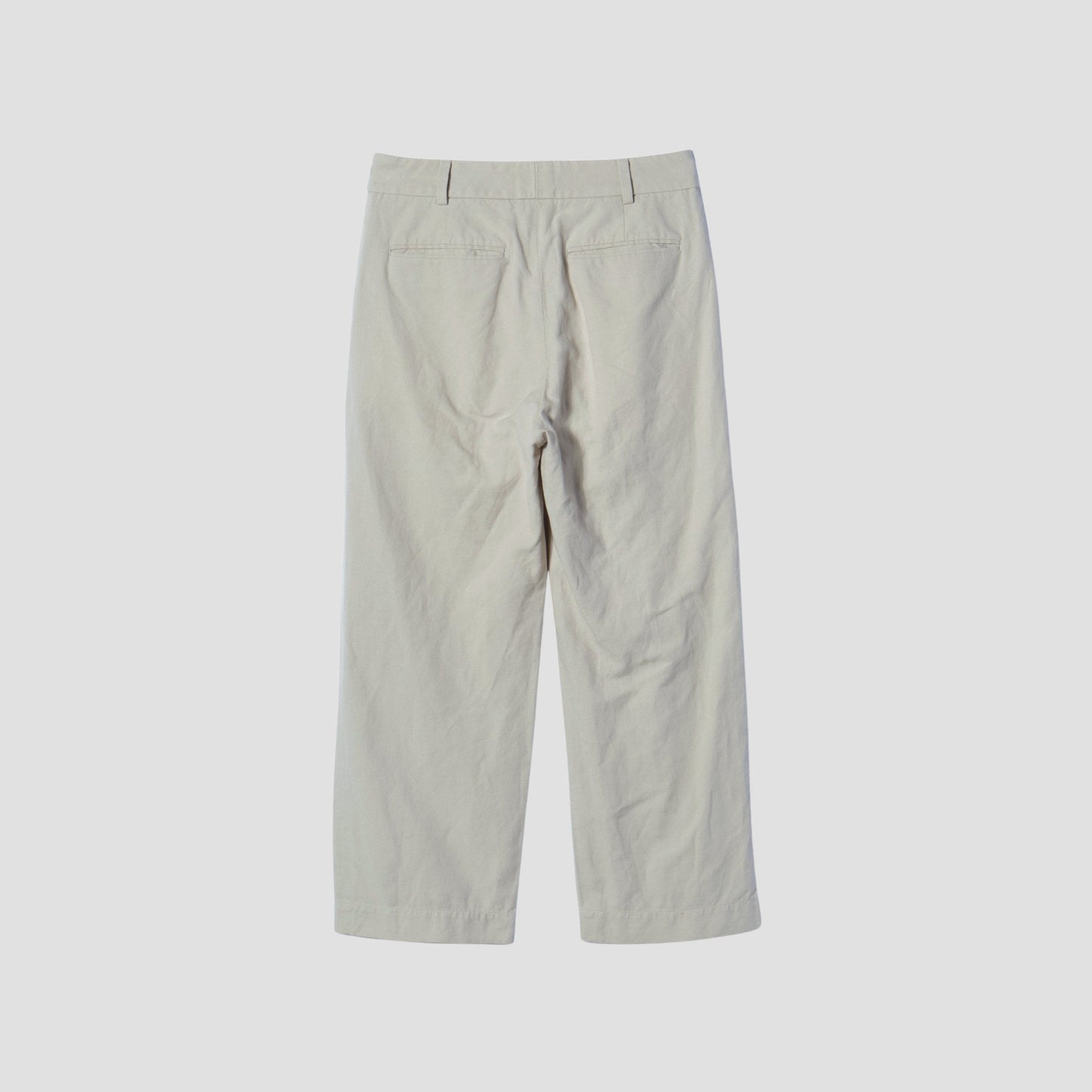 COTTON LINEN TROUSERS