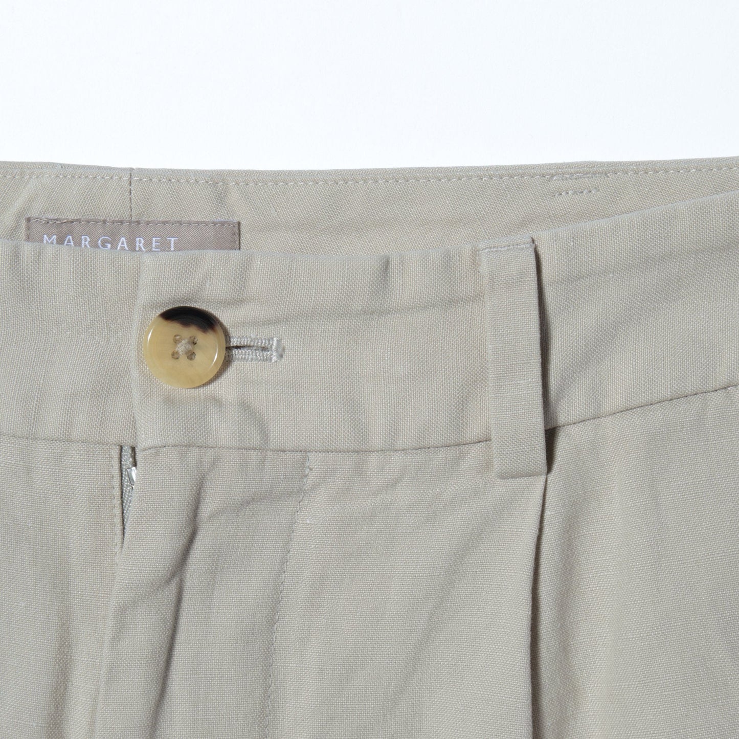 COTTON LINEN TROUSERS