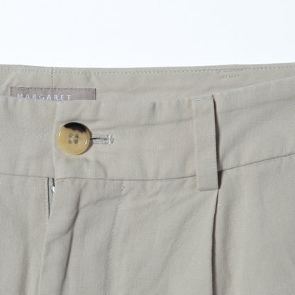 COTTON LINEN TROUSERS