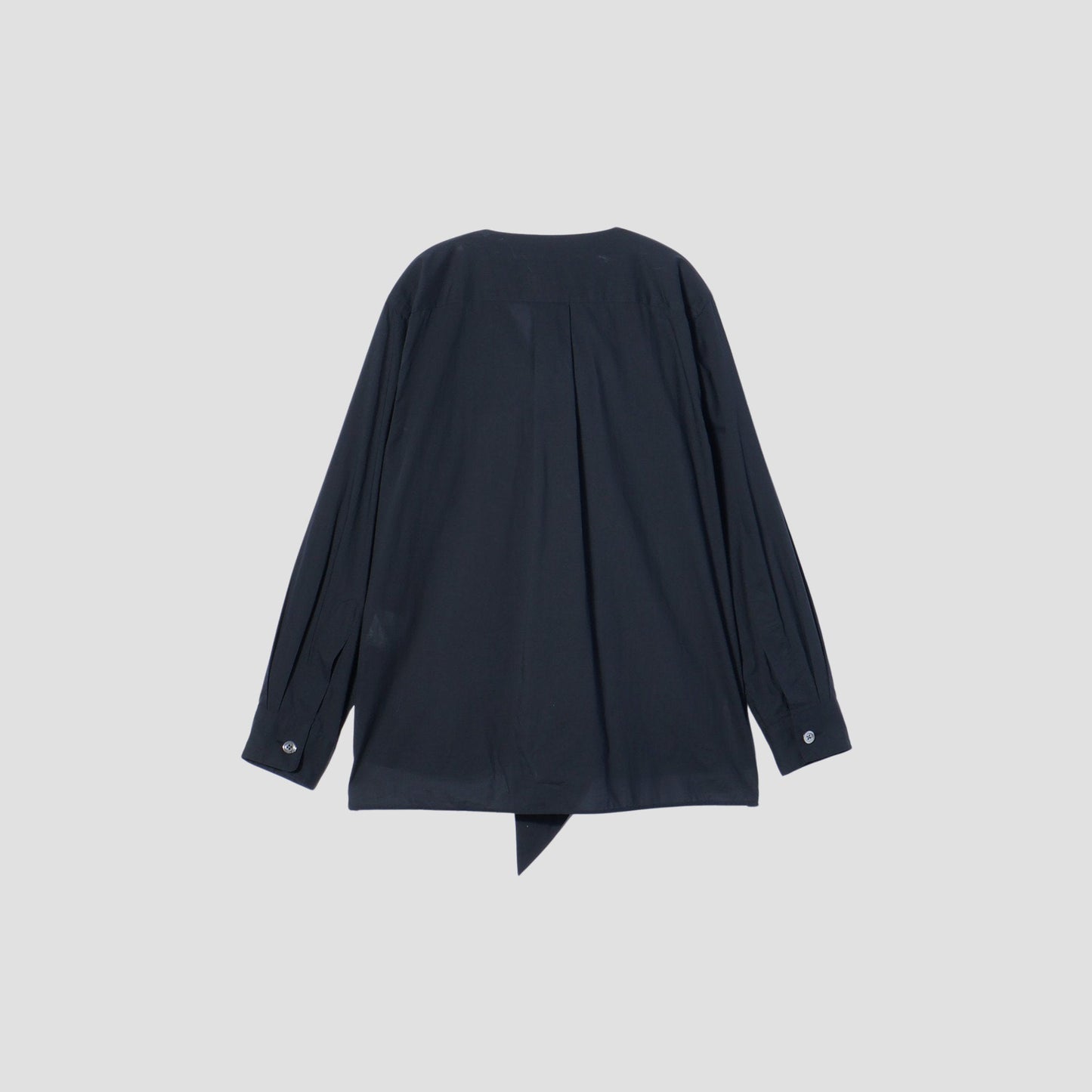 PIECE DYED WASHED COTTON SHIRT