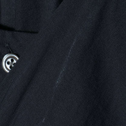 PIECE DYED WASHED COTTON SHIRT