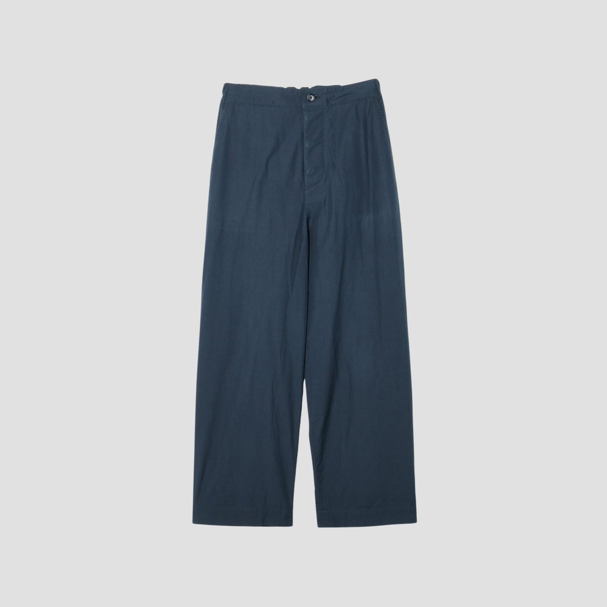 COTTON POPLIN TROUSERS