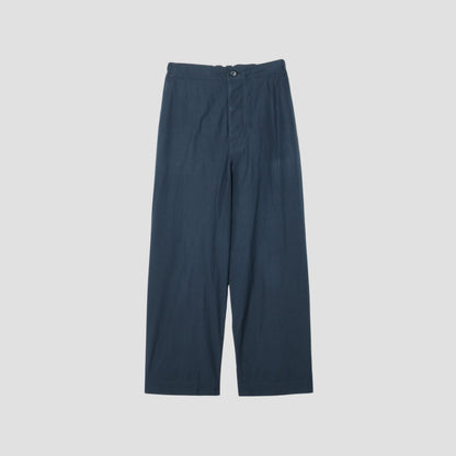 COTTON POPLIN TROUSERS