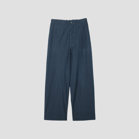 COTTON POPLIN TROUSERS