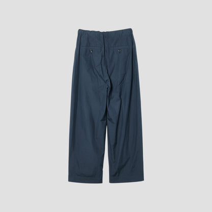 COTTON POPLIN TROUSERS