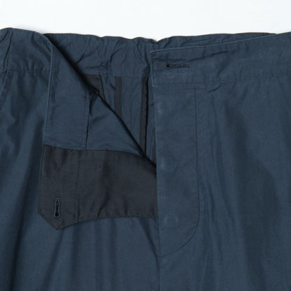 COTTON POPLIN TROUSERS