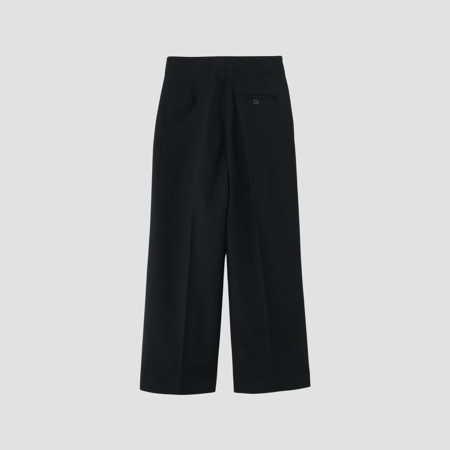 WOOL GABARDINE TROUSERS