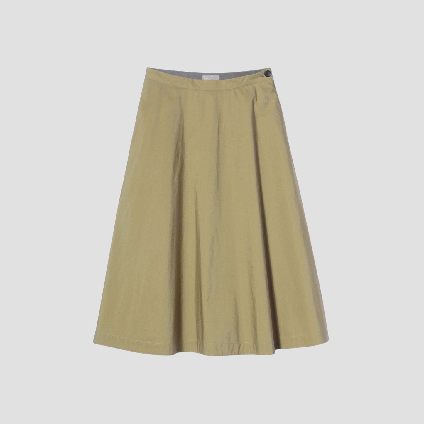 COTTON TAFETTA SKIRT