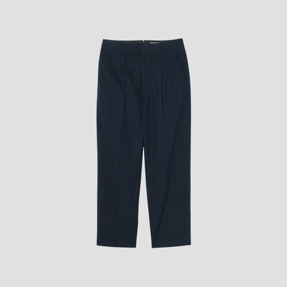 COTTON PLAIN WEAVE TROUSERS