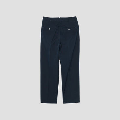 COTTON PLAIN WEAVE TROUSERS
