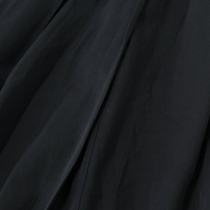 GLAZED COTTON CUPRA SKIRT
