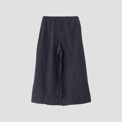 LINEN STRIPE LOUNGE WEAR TROUSERS