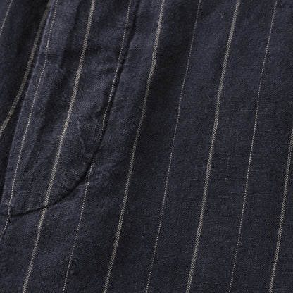 LINEN STRIPE LOUNGE WEAR TROUSERS