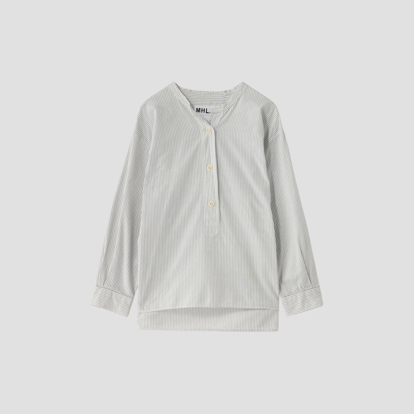 GRAPHIC COTTON STRIPE SHIRT