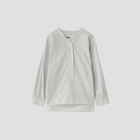 GRAPHIC COTTON STRIPE SHIRT