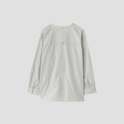 GRAPHIC COTTON STRIPE SHIRT
