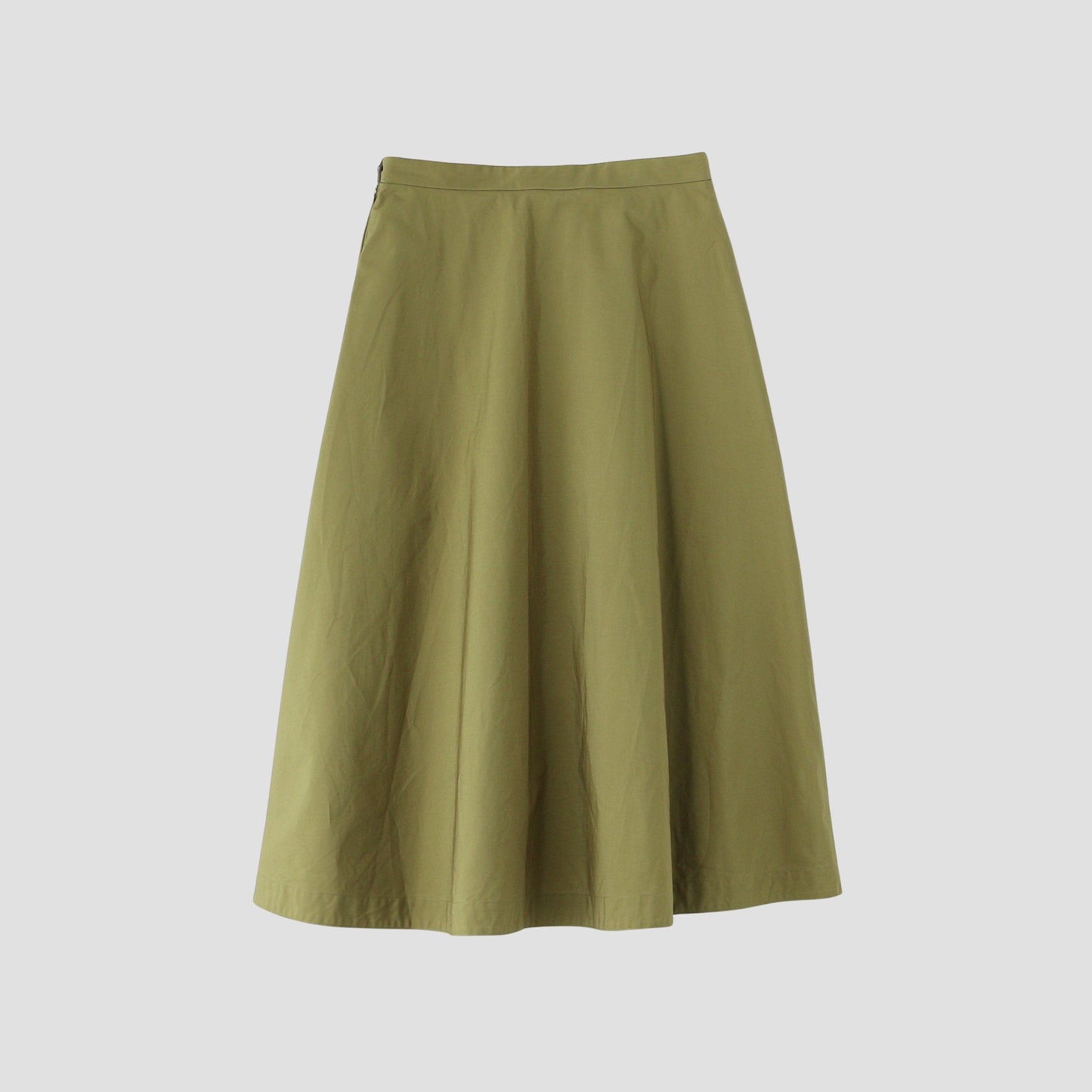 COTTON TAFETTA SKIRT