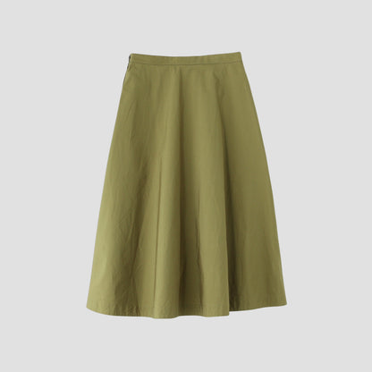 COTTON TAFETTA SKIRT