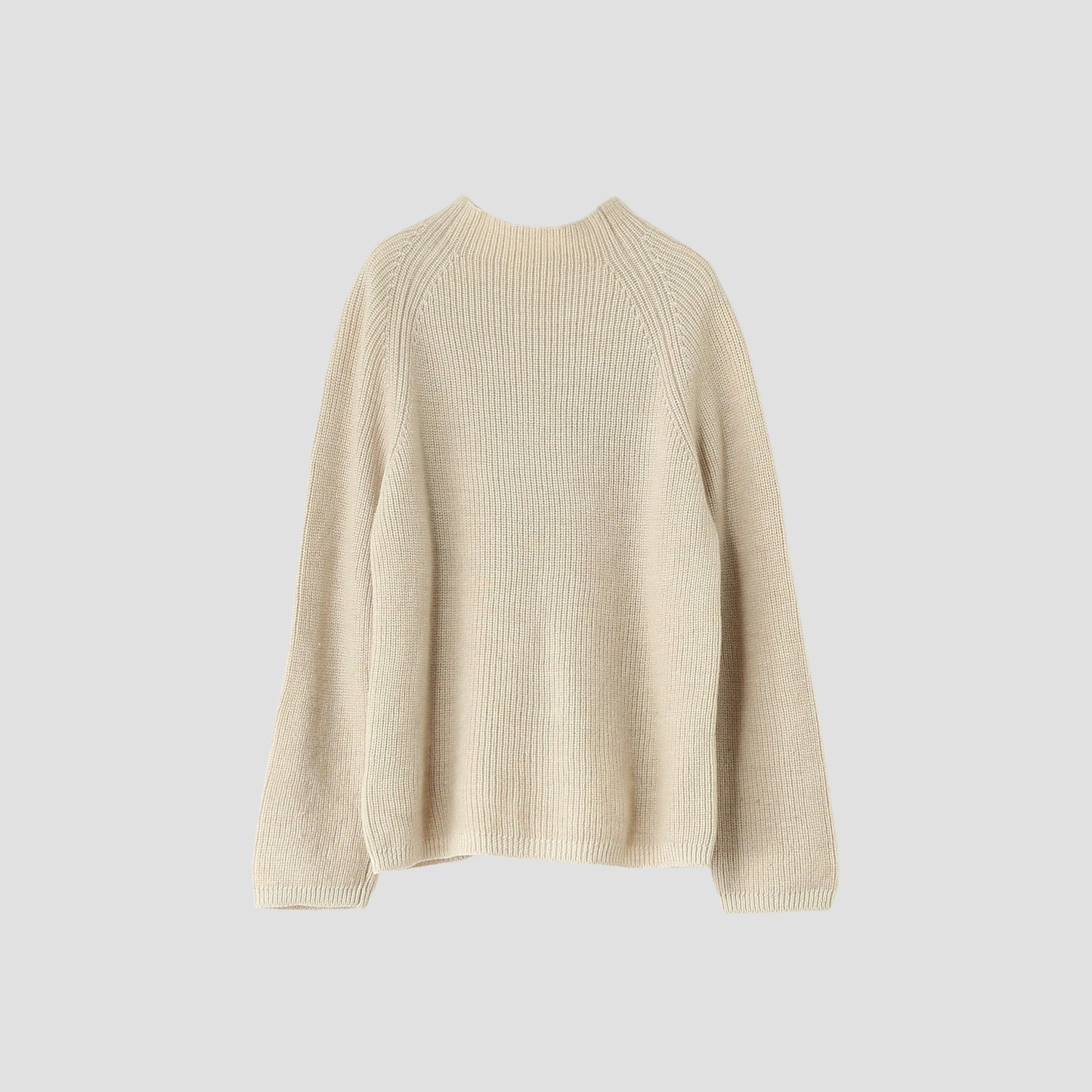 WOOL COTTON JUMPER KNIT