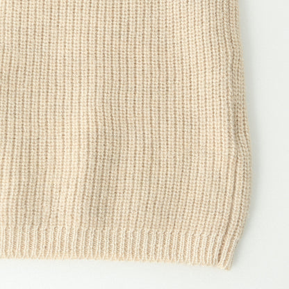 WOOL COTTON JUMPER KNIT