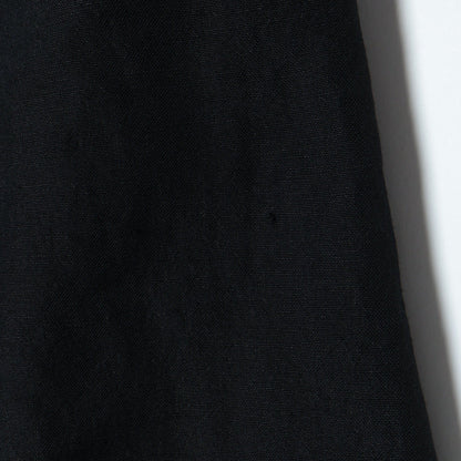 WOOL LINEN POPLIN SKIRT