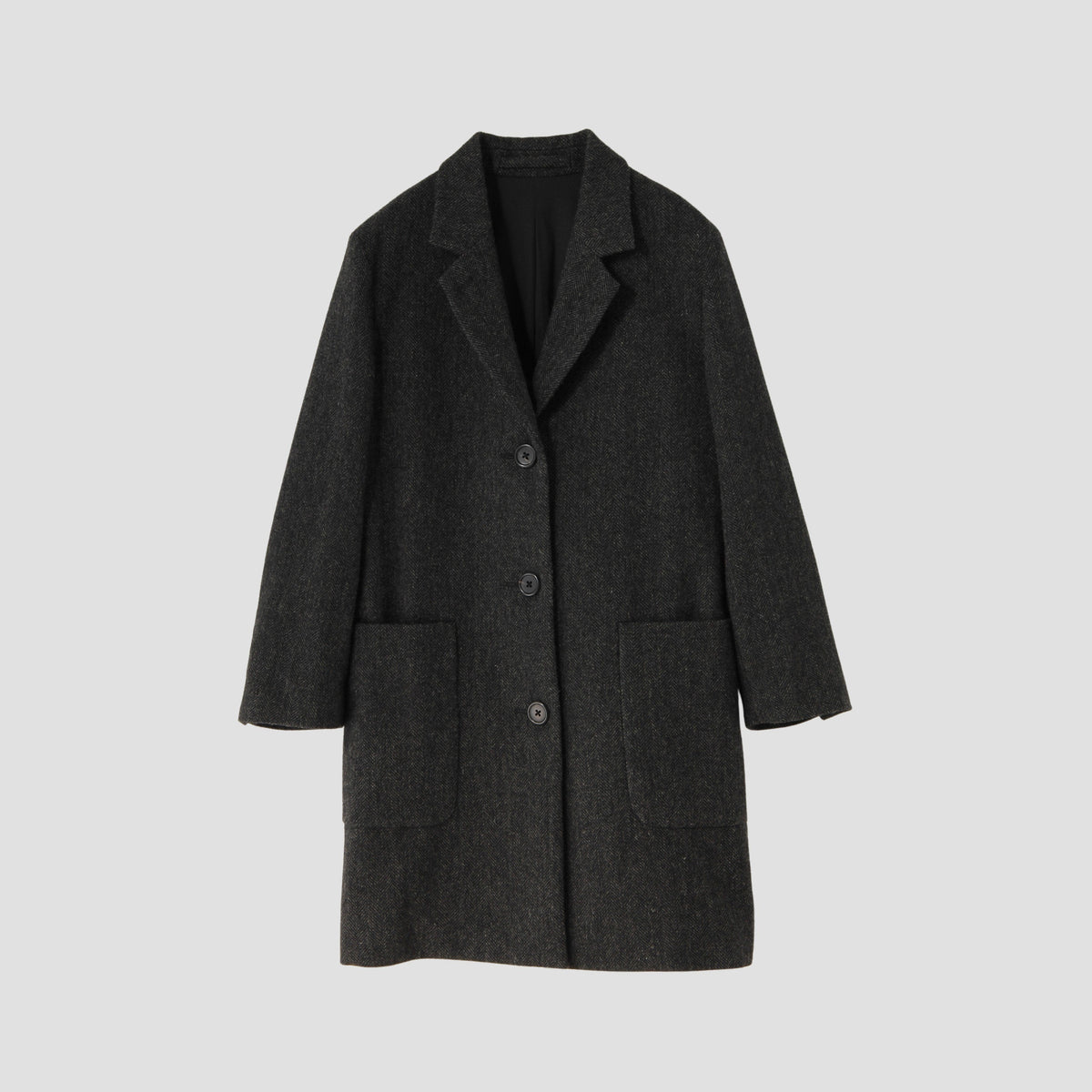 BRITISH WOOL TWEED COAT