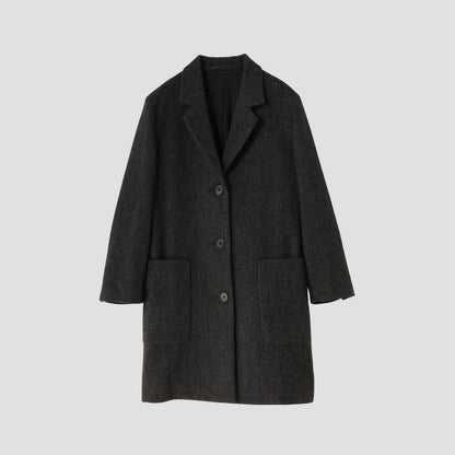 BRITISH WOOL TWEED COAT