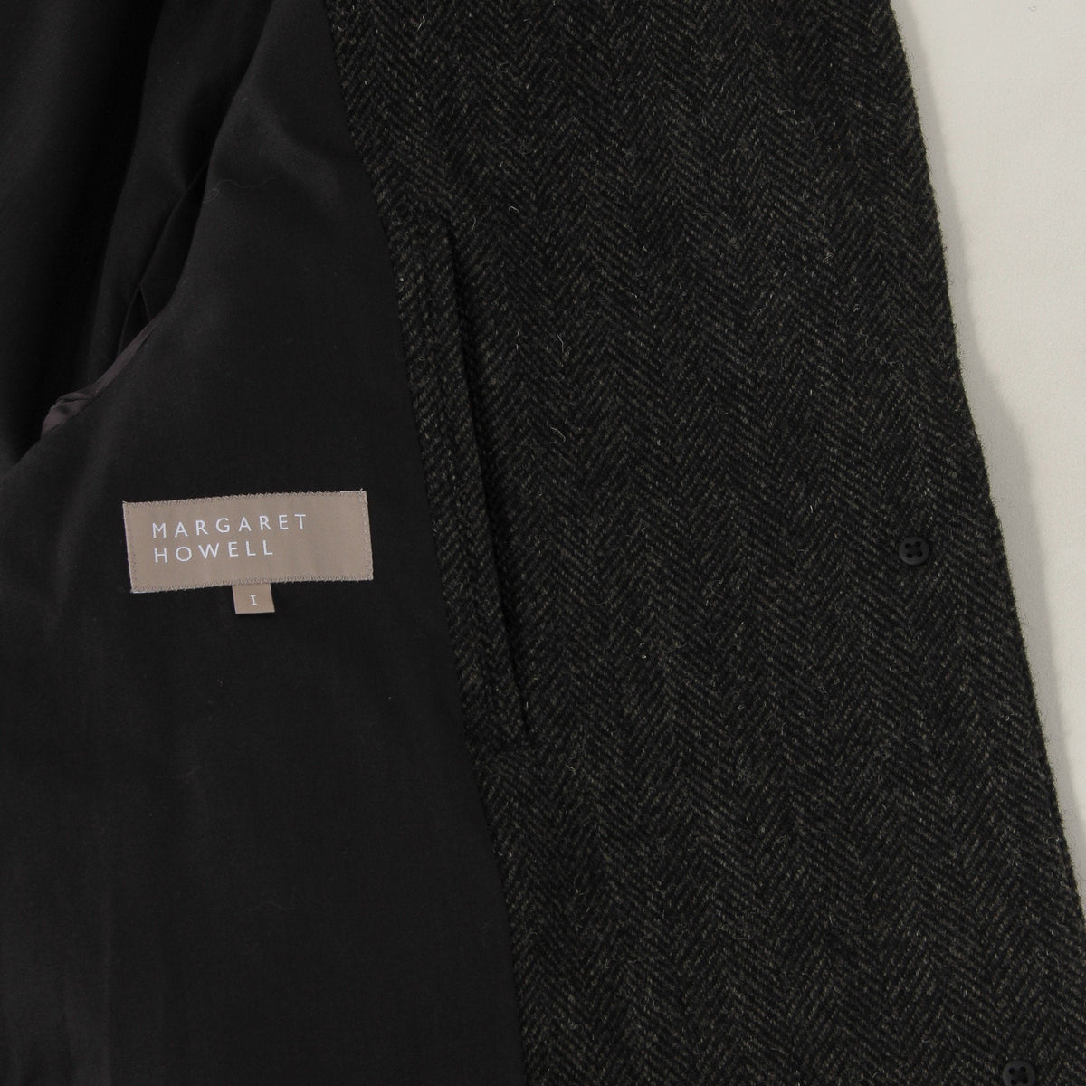 BRITISH WOOL TWEED COAT