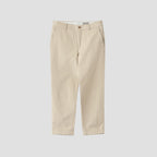 COTTON WOOL TWILL TROUSERS