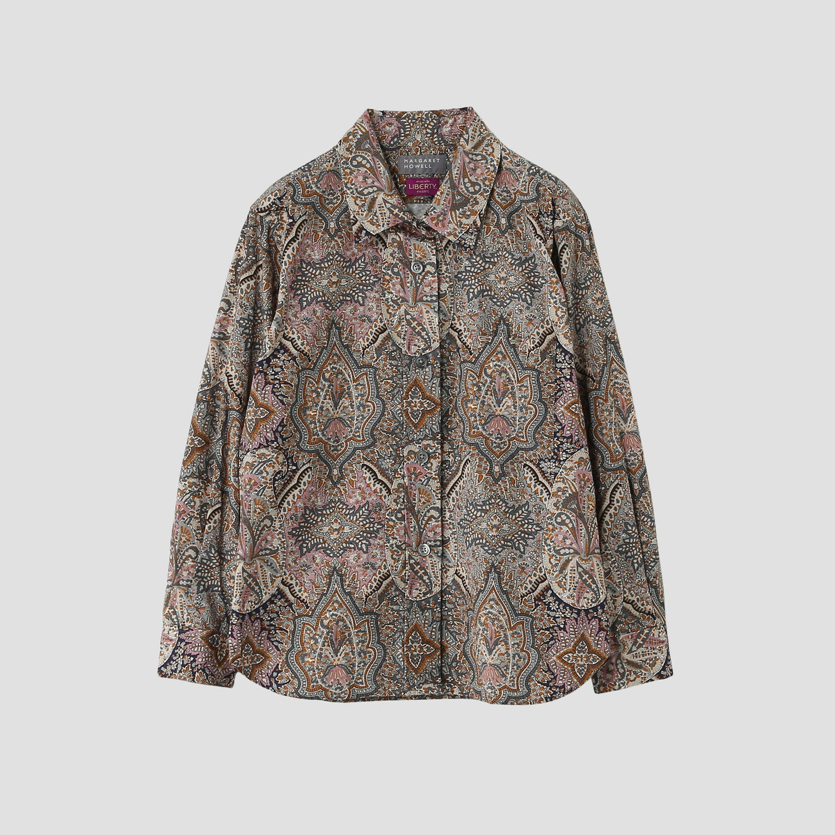LIBERTY PRINT FABRIC SHIRT