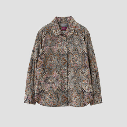 LIBERTY PRINT FABRIC SHIRT