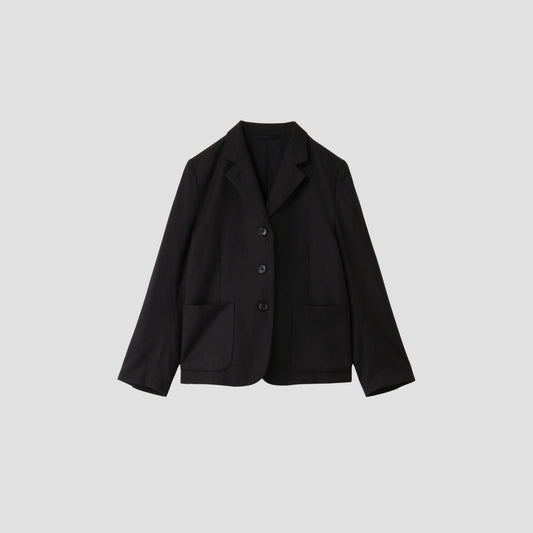 FINE WOOL FLANNEL JACKET