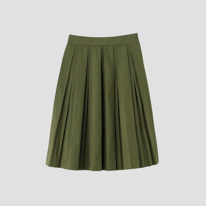 COTTON POLYESTER SKIRT