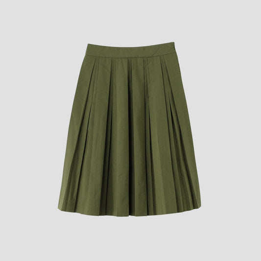 COTTON POLYESTER SKIRT