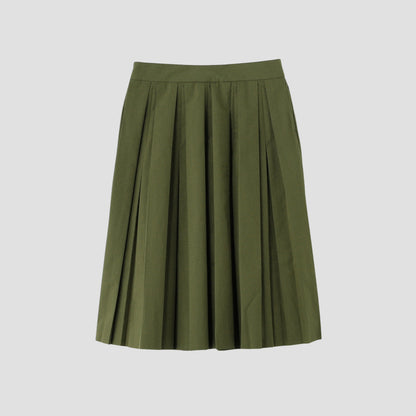 COTTON POLYESTER SKIRT