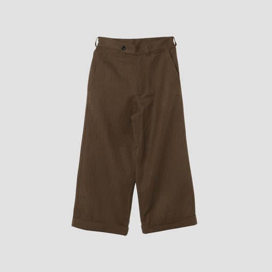WOOL COTTON DRILL TROUSERS