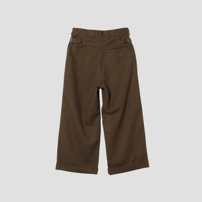 WOOL COTTON DRILL TROUSERS