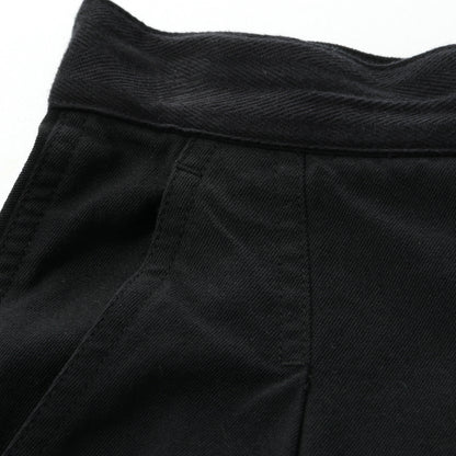 WOOL COTTON TWILL SKIRT