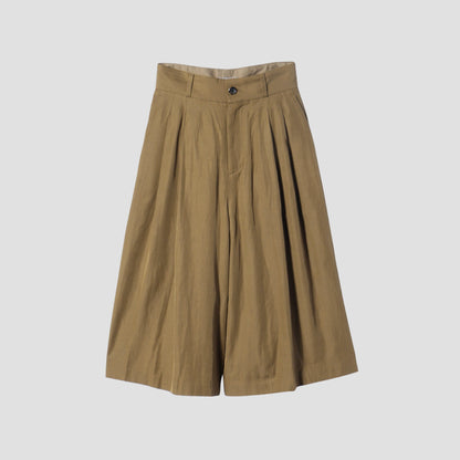 VISCOSE COTTON TWILL TROUSERS