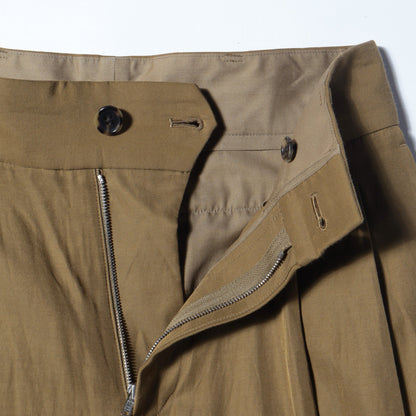 VISCOSE COTTON TWILL TROUSERS