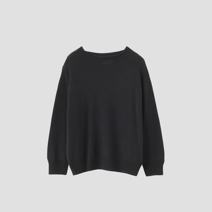WOOL LINEN JUMPER KNIT