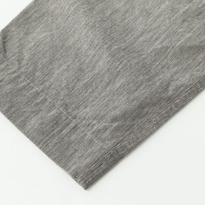 IRREGULAR END ON END COTTON LINEN TROUSERS