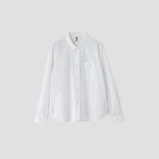 GARMENT DYE BASIC POPLIN SHIRT