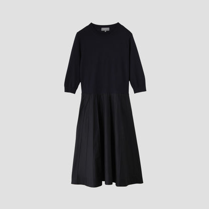 SOFT COTTON SILK DRESS