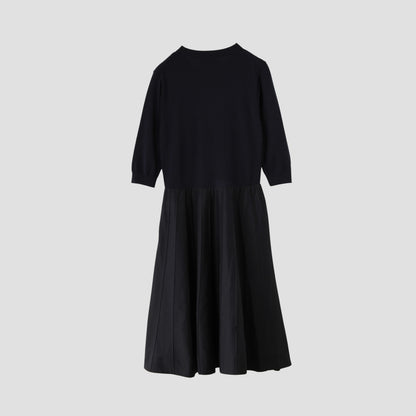 SOFT COTTON SILK DRESS